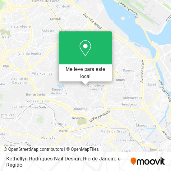 Kethellyn Rodrigues Nail Design mapa