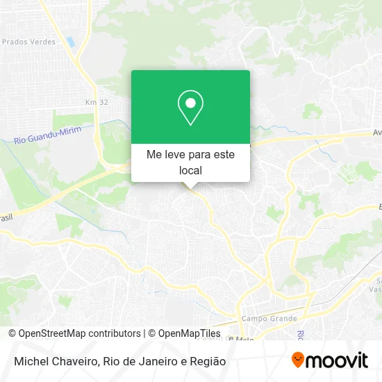 Michel Chaveiro mapa