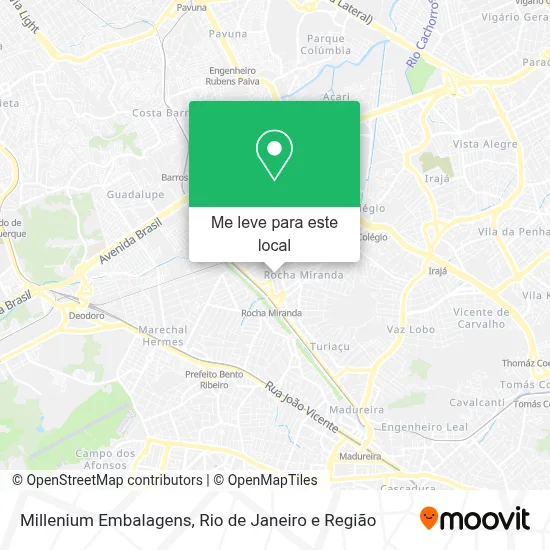 Millenium Embalagens mapa