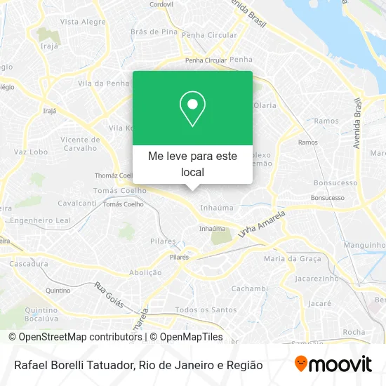 Rafael Borelli Tatuador mapa