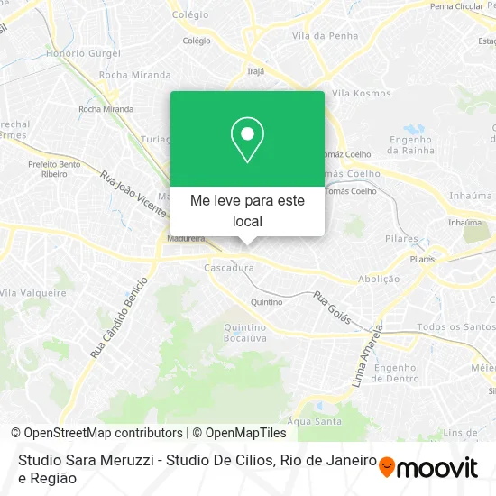 Studio Sara Meruzzi - Studio De Cílios mapa