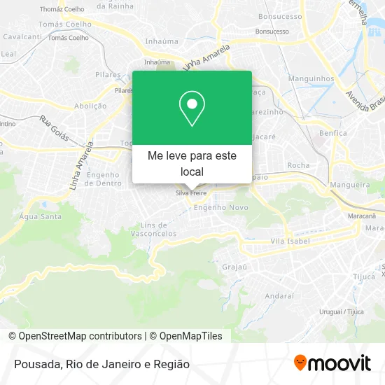 Pousada mapa