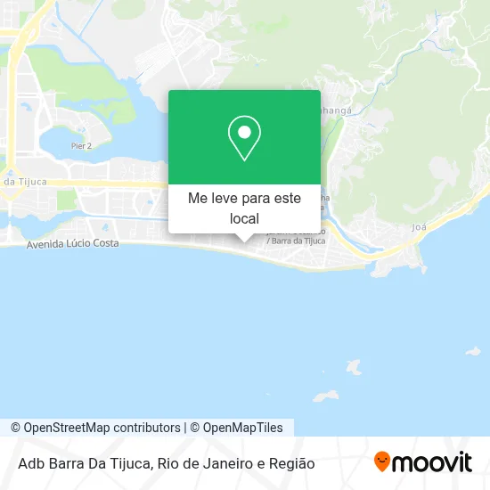 Adb Barra Da Tijuca mapa