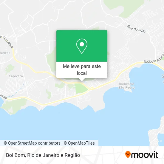 Boi Bom mapa