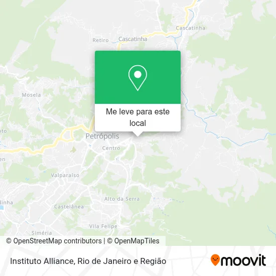 Instituto Alliance mapa