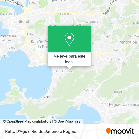 Ratto D'Água mapa