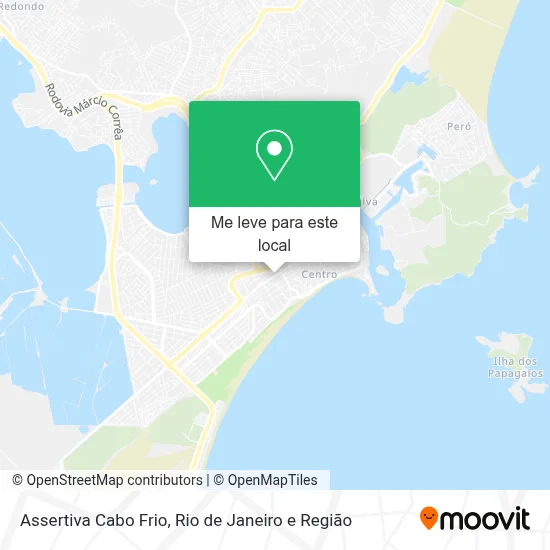Assertiva Cabo Frio mapa