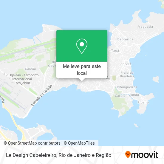 Le Design Cabeleireiro mapa