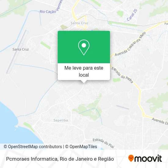 Pcmoraes Informatica mapa
