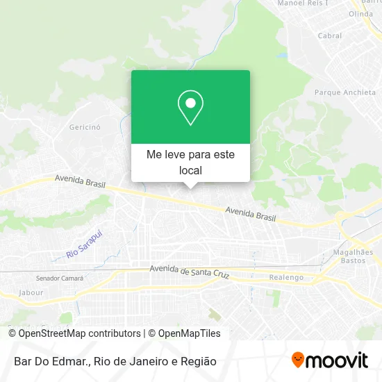 Bar Do Edmar. mapa