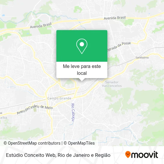 Estúdio Conceito Web mapa