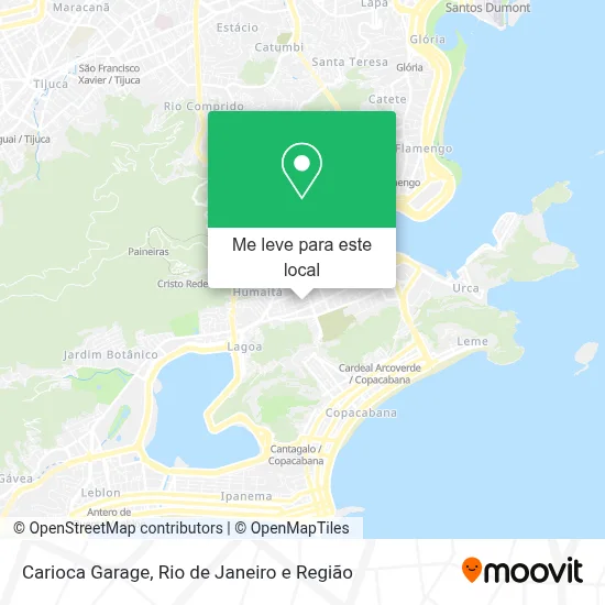 Carioca Garage mapa