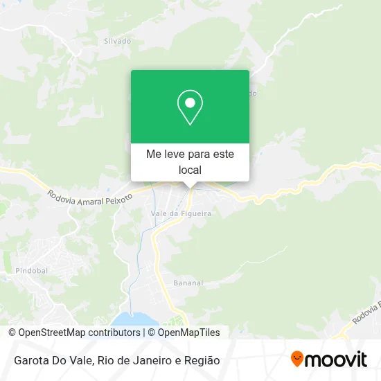 Garota Do Vale mapa