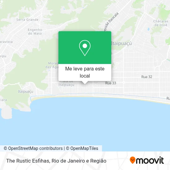 The Rustic Esfihas mapa