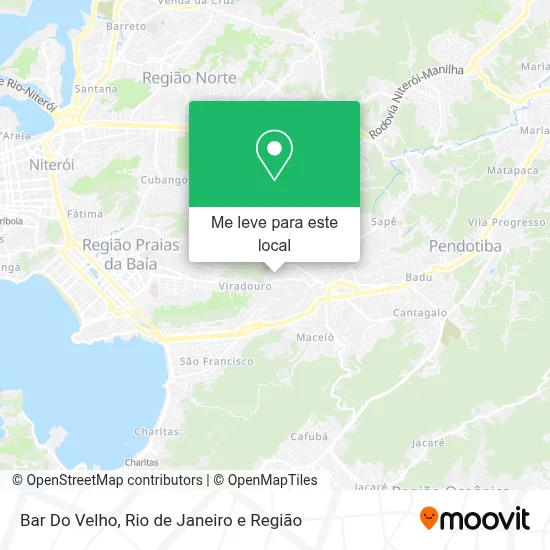 Bar Do Velho mapa