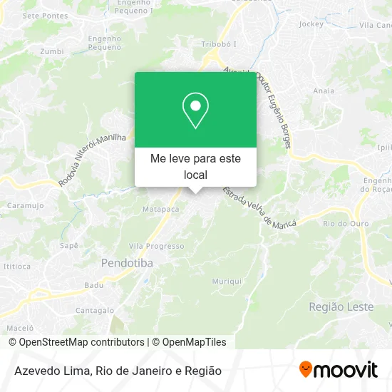 Azevedo Lima mapa