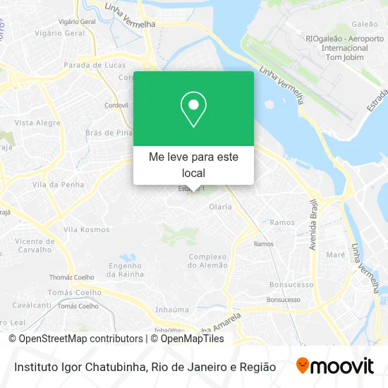 Instituto Igor Chatubinha mapa