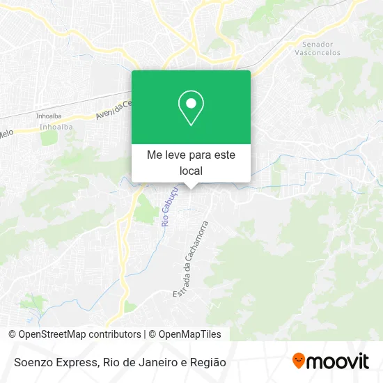 Soenzo Express mapa