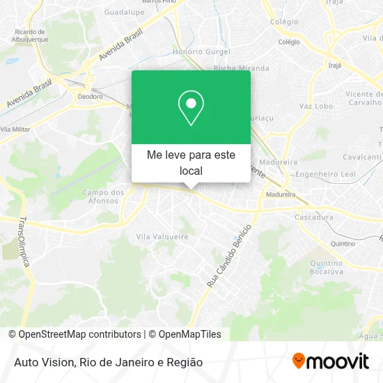 Auto Vision mapa