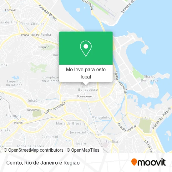 Cemto mapa