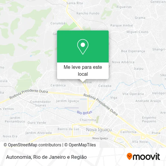 Autonomia mapa