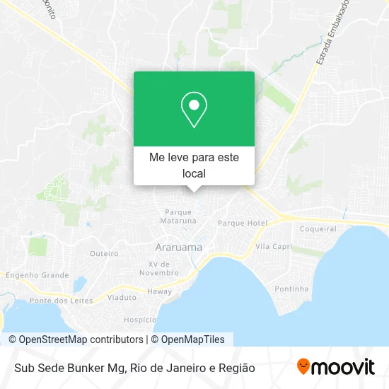 Sub Sede Bunker Mg mapa