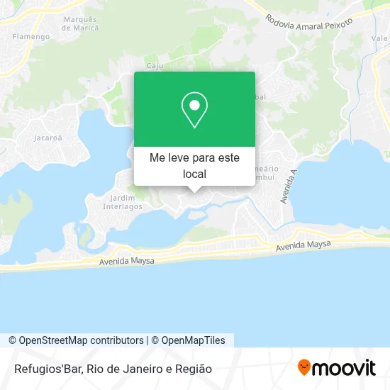 Refugios'Bar mapa