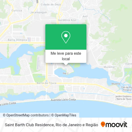 Saint Barth Club Residence mapa