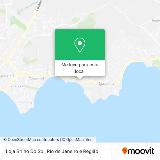 Loja Brilho Do Sol mapa