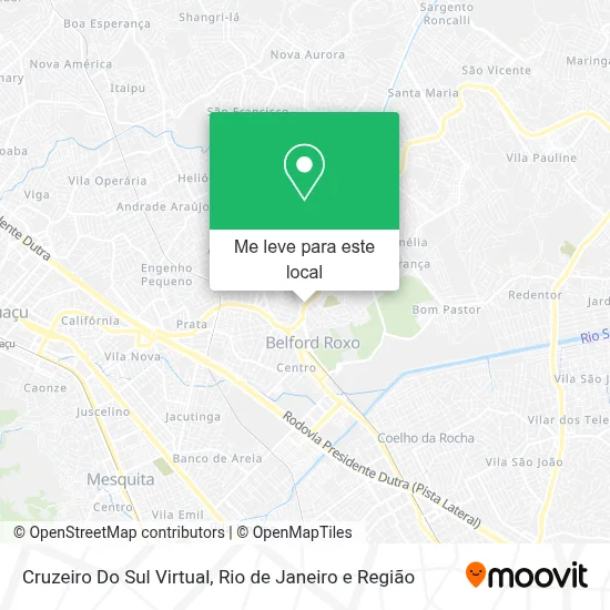 Cruzeiro Do Sul Virtual mapa