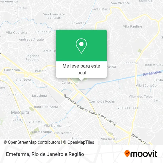 Emefarma mapa