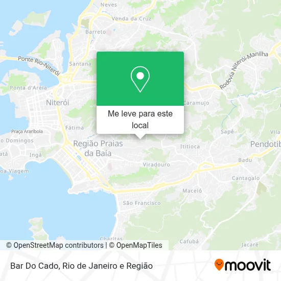 Bar Do Cado mapa