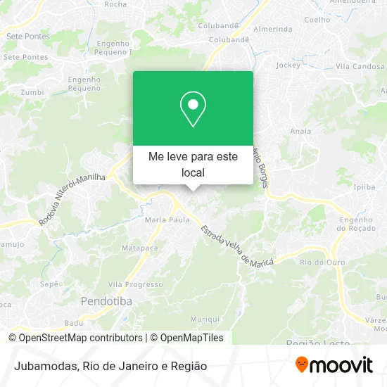 Jubamodas mapa