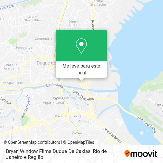 Bryan Window Films Duque De Caxias mapa