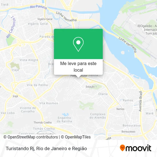 Turistando Rj mapa