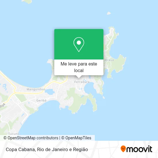 Copa Cabana mapa
