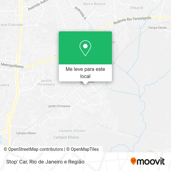 Stop' Car mapa