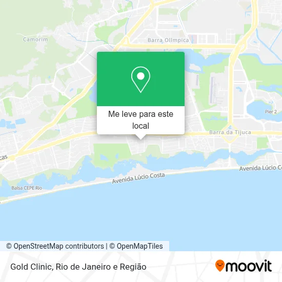 Gold Clinic mapa