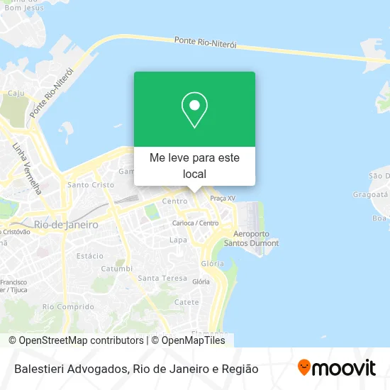 Balestieri Advogados mapa