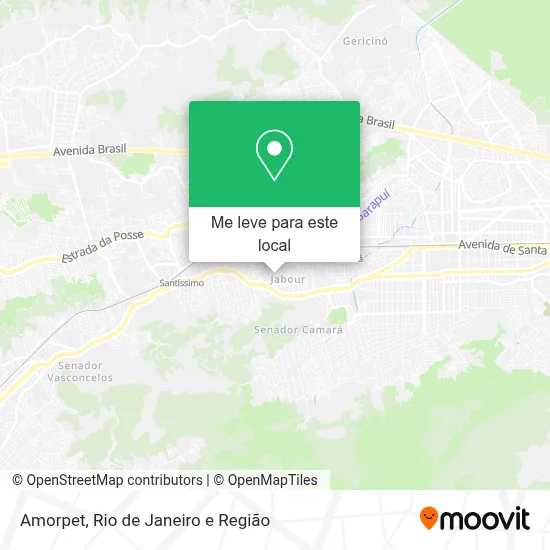 Amorpet mapa