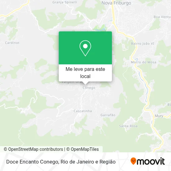Doce Encanto Conego mapa