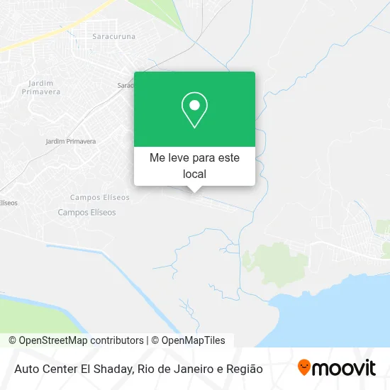 Auto Center El Shaday mapa