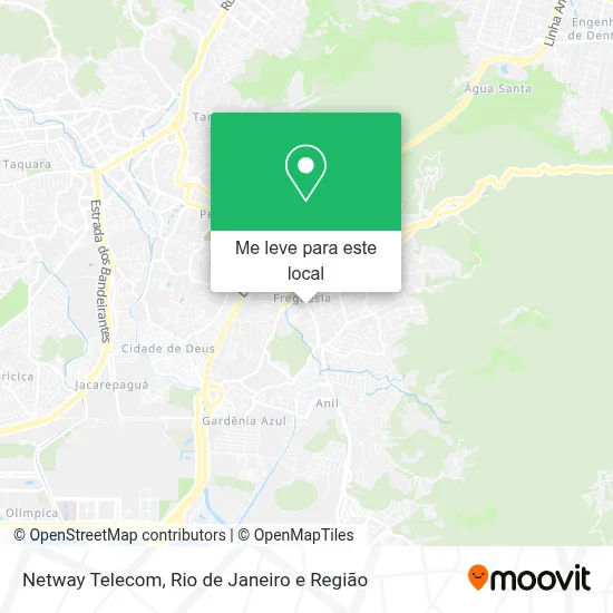 Netway Telecom mapa