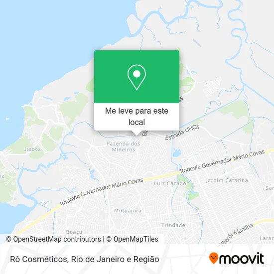 Rô Cosméticos mapa