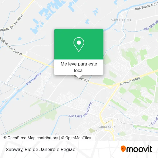 Subway mapa