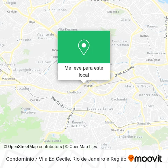 Condominio / Vila Ed Cecile mapa