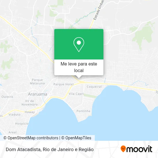 Dom Atacadista mapa