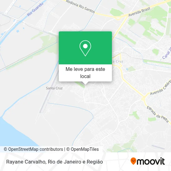 Rayane Carvalho mapa