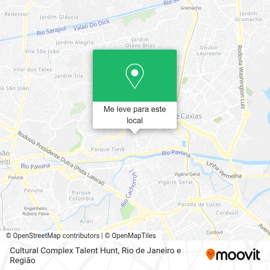 Cultural Complex Talent Hunt mapa