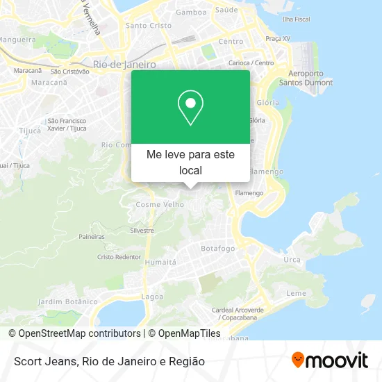 Scort Jeans mapa